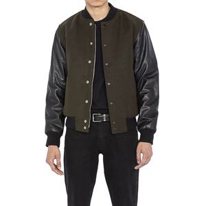 Veste universitaire pour homme sur mesure - Cuir durable, chauffée, séchage rapide, écologique, respirante, hiver, haute rue, 2026 - Product Image 2
