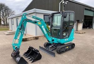 Nueva Excavadora Mini Kobelco SK19 Original de Segunda Mano, Cadena de Goma Hidráulica, Compatible con JCB, Modelo 2019 - Product Image 4