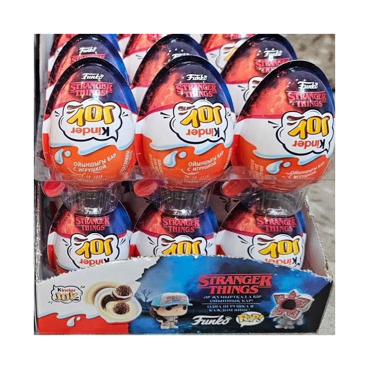 Stranger Things Kinder Joy - Sweet Chocolate Egg Snack