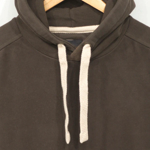 เสื้อสเวตเตอร์มีฮู้ดสำหรับผู้ชายเสื้อมีฮู้ดสีทึบเสื้อมีฮู้ดสำหรับ2025ถักพิมพ์ลายเสื้อสวมหัวผ้าฝ้ายกำหนดโลโก้และออกแบบได้เอง - Product Image 5