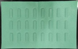 Reusable Hands-Free Neutral Zone <b>Silicone</b> Surgical Magnetic <b>Mat</b> for Surgery-Manual 25x40 cm Tray - Product Image 5