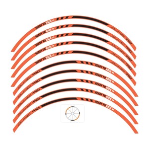 Kit Strisce Adesive per Ruote da 17 Pollici per KTM 790 Duke 2018-2026, Adesivi per Moto Compatibili - Product Image 2