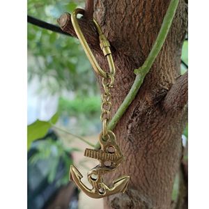 LLavero de esqueleto de pez de latón hecho a mano, llavero náutico marino, accesorio de regalo de océano Vintage - Product Image 5