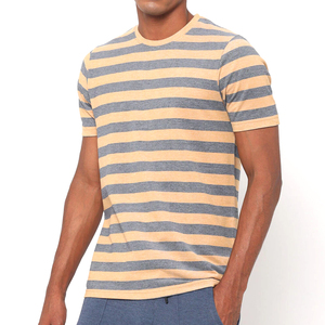 Camiseta de algodón para hombre, prenda de vestir, de alta calidad, ligera, 240 GSM, personalizada, de gran tamaño - Product Image 1