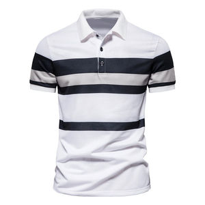 Nueva Llegada, Camiseta Polo de Manga Corta para Hombre, la Mejor Moda, Nueva Calidad, Poliéster y Algodón - Product Image 1
