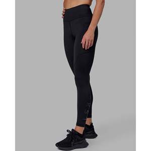 <b>High</b>-<b>Waist</b> Patterned Yoga Flared <b>Leggings</b> for Women Breathable Seamless Nylon Fitness Tights - Product Image 1