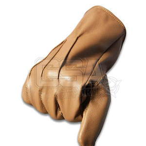 Gants d'habillage en cuir confortables de la meilleure qualité taille personnalisée gants d'habillage en cuir pour adultes - Product Image 5
