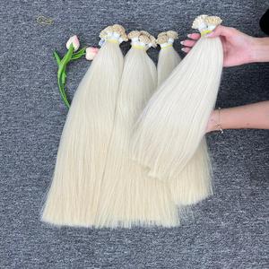 Paquet de cheveux vierges naturels lisses couleur blonde cheveux vietnamiens bruts de haute qualité noir un donneur pour les femmes noires - Product Image 2