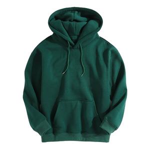 Sweats à capuche pour hommes en vrac épais et uni en coton imprimé avec logo personnalisé sweats à capuche de luxe épais survêtement unisexe polaire broderie - Product Image 1