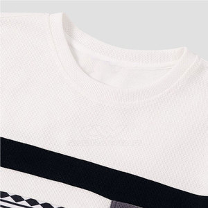 Temporada de verano 100% algodón fácilmente lavado secado rápido transpirable alta calidad hombres camisetas 2025 manga corta - Product Image 2