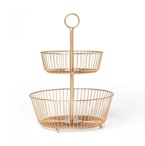 Contemporary Stylish <b>Metal</b> Hanging Knot <b>Storage</b> <b>Basket</b> Designer Hot Arrival Durable Quality <b>Metal</b> <b>Baskets</b> at Reasonable Price - Product Image 3