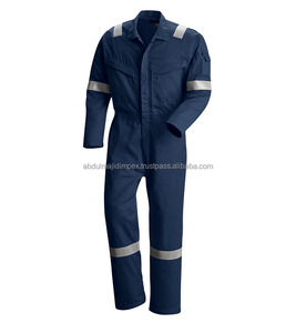 Vêtements de sécurité haute visibilité bleus personnalisés en gros, combinaisons de travail réfléchissantes pour les travailleurs, combinaisons de travail pour l'industrie de la construction, du pétrole et du gaz - Product Image 4