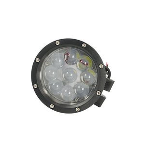 Luce ausiliaria a LED rotonda luce supplementare 45W 12V 24V 36V 48V 60V profonda luce da lavoro per Jeep camion rimorchio barca- - Product Image 1
