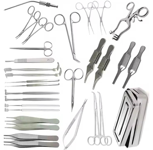 Kit de 30 instruments chirurgicaux pour fistule AV, manuels, en acier inoxydable, outils chirurgicaux vasculaires, certifiés CE, pour pont osseux - Product Image 6