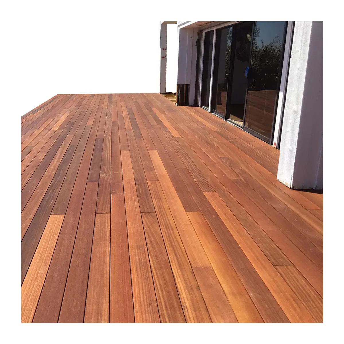 Cubierta de madera de calidad confiable Balau Decking 18Mm X 140Mm Estabilidad excelente excepcional y duradera para muebles tradicionales