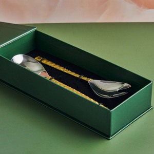 Nouveau design de vaisselle couverts en acier inoxydable couverts couverts à salade pour la maison et le mariage - Product Image 3