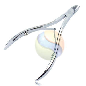 Pince à cuticules professionnelle en acier inoxydable, outil de manucure de précision, pince à cuticules de haute qualité en acier inoxydable - Product Image 1