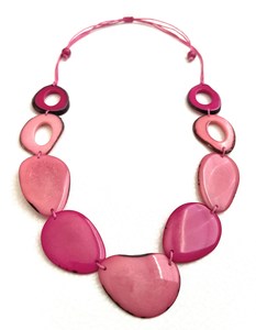 Collar de Cuentas de Resina Vintage Moderno Personalizado, Ecológico, Natural, para Bodas, Compromisos, Fiestas Navideñas, Oficina, Uso Cristiano - Product Image 2