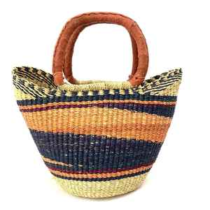 La meilleure offre de sacs en jonc de mer personnalisés avec logo accepte le panier tissé de sac d'herbe de mer à vendre - Product Image 2