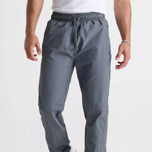 Pantalones Casuales para Hombre, Transpirables, 100% Poliéster, Largos, para Exteriores, Cintura Media, Servicio OEM, Logotipo Personalizado - Product Image 4
