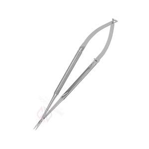 Tijeras Microquirúrgicas Manuales de Acero Inoxidable de 165 mm con Hoja Recta de 10 mm, Certificación CE, JIMED SURGICAL para Corte Preciso en Neurocirugía - Product Image 3