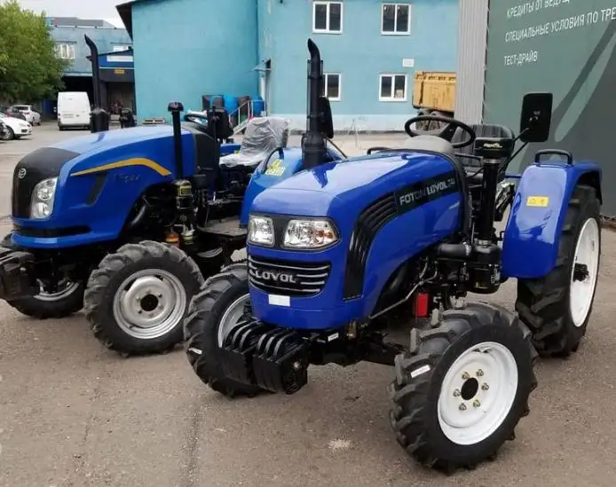 Yüksek kaliteli kullanılan traktör lovol 604 60hp tarım traktörleri 4wd tarım makineleri M604L-E dört tekerlekli traktör