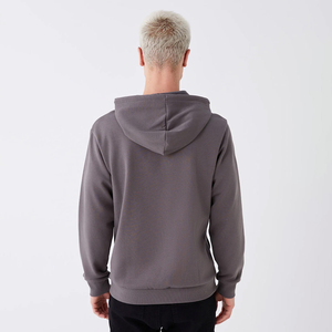 Calidad Algodón 100% poliéster Invierno Polar sudaderas con capucha estilo personalizado patrón sólido capucha pulóver bordado sudaderas térmicas - Product Image 5