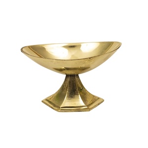Pooja tradicional latón hecho a mano Kumkum Sindoor Chandhan titular hermoso y seguro para uso diario - Product Image 1