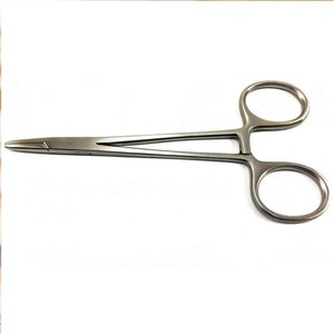 Portaagujas Baumgartner, Pinzas de Sutura Quirúrgicas Rectas, Acero Inoxidable, Certificado CE, OEM - Product Image 2