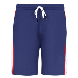 Bermuda en coton doux unisexe décontracté à motif uni avec fermeture à cordon de serrage respirant - Product Image 1