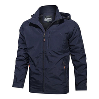 Veste d'extérieur imperméable pour homme, style vintage, col rond, matelassée, doublure en microfibre polaire, fermeture éclair, coupe-vent, respirante
