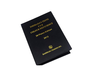LIBROS DE TABLA DE PRUEBA ISHIHARA PARA LA DEFICIENCIA DE COLOR-38 PLACAS 2018 VISIÓN MÁS RECIENTE... - Product Image 5