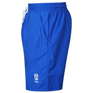 Short d'entraînement écologique avec logo personnalisé pour hommes, vêtements de sport décontractés pour exercices de gymnastique d'été, vêtements de course respirants à taille élastique - Product Image 2