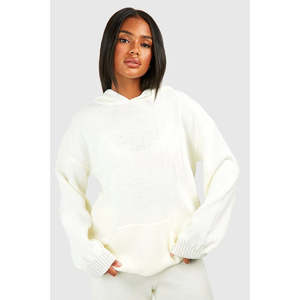 Conjunto de Pantalones Deportivos de Forro Polar de Algodón de Alta Calidad para Deportes de Invierno, Bordado Personalizado al por Mayor, con Bolsillo, Color Beige, Tallas Grandes para Mujer - Product Image 6