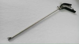 Instruments chirurgicaux Pentax approuvés CE Laparoscopique en acier inoxydable Type de pistolet 5mmX330 mâchoire droite porte-aiguille manuel réutilisable - Product Image 5