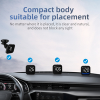 WiiYii G4 2.2" OLED Car HUD GPS Speedometer Fuel Consumption Meter Head up Display Plug Play Universal