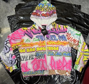 Trending Manufacturer Custom High Quality Distressing Streetwear DTG Stone Washed Patch Hoodie 100%Cotton Zipup Boxy Men Jacket - Product Image 6
