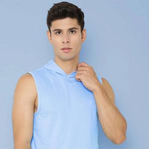 Camiseta sin mangas de gimnasio de moda para hombre, tela que absorbe la humedad y de secado rápido, perfecta para uso activo y entrenamiento - Product Image 6