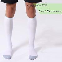 Chaussettes de compression élégantes pour le sport, confortables, élastiques, écologiques, respirantes, séchage rapide, légères, tricotées, pour l'hiver