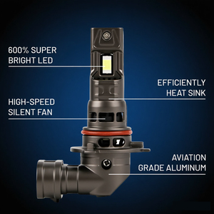 หลอดไฟ LED Vypart 9005 HB3 สำหรับรถยนต์ Audi สว่างพิเศษ 12V อายุการใช้งานยาวนาน ไม่กระพริบ 6500K อุณหภูมิสี ใหม่ แพ็ค 2 ชิ้น - Product Image 3