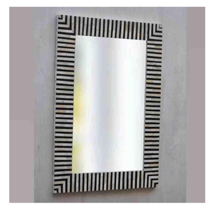 Espejo Redondo Decorativo para el Hogar, Marco de Metal de Latón Dorado Grande, Espejo Circular Montado en la Pared, Espejo Redondo Decorativo para el Hogar - Product Image 2