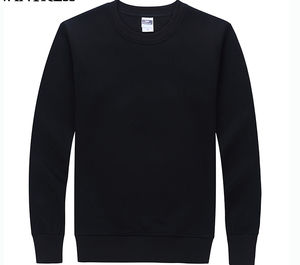 เสื้อสเวตเตอร์คอตตอนสีทึบสำหรับผู้ชายแห้งเร็วพิมพ์ลายสำหรับกีฬากลางแจ้ง100% - Product Image 6