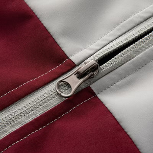 Veste d'hiver matelassée sur mesure 2025 pour hommes, vente en gros, tissu satiné, fermeture éclair, grande taille, courte, imperméable, coupe-vent, rembourrée, longue - Product Image 4