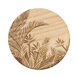 Wedding Cute <b>Christmas</b> <b>Table</b> Custom Printed Logo Coffee Tea Mug Beech Pine and Mango Wood Wooden Coasters Drink Free Coasters - Product Image 5