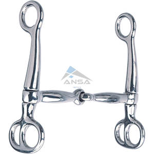 Weaver Leather Tom Thumb Snaffle Bit 5 pulgadas Durable Western Horse Riding Training Bit Precio al por mayor Proveedor a granel - Product Image 2