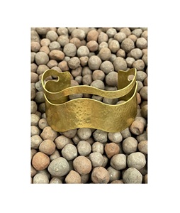 Brazalete de Latón Duradero Craft Valley, Anillo de Puño, Chapado en Oro para Mujer, Atuendos para Celebraciones de Boda - Product Image 6