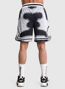 กางเกงขาสั้นผ้าตาข่ายระบายอากาศแห้งเร็วสำหรับผู้ชายกางเกงเข้ายิมสองชั้นสำหรับออกกำลังกาย - Product Image 2