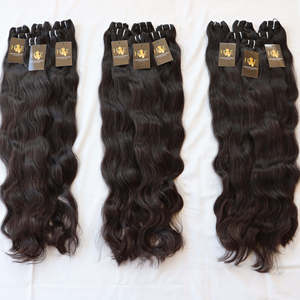 Haute Qualité Aligné Indien Cambodgien Vison Cheveux Bundles HD Dentelle Fermeture Vague Naturelle Usine En Gros Vietnamien Curl Cheveux Afro - Product Image 2