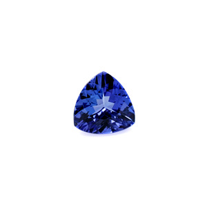 Tanzanite เกรด AAA 9มม. พลอยเจียระไนแบบหลวม2.1 CT Tanzanite สีม่วงน้ำเงินธรรมชาติที่มีใบรับรอง IGI - Product Image 1