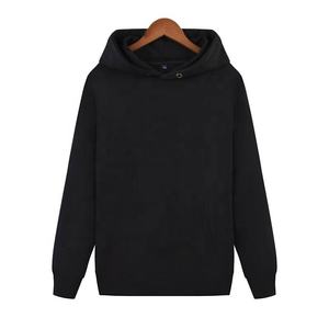 Sudadera con capucha para hombre personalizada 100% algodón 360g, jersey de gran tamaño, Sudadera con capucha lisa en blanco para hombre y mujer - Product Image 2